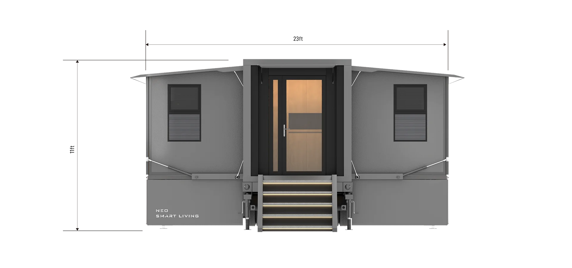 Glamis exterior dimensions