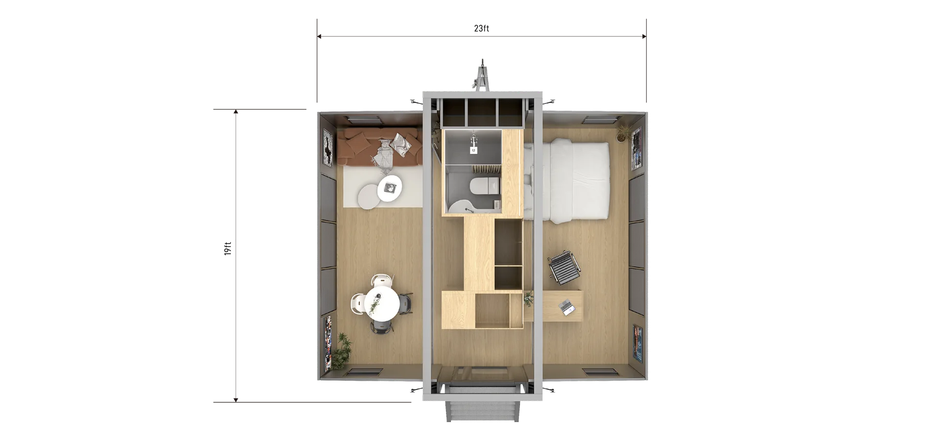Glamis interior dimensions